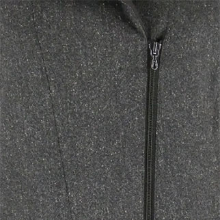 Veste marron chiné - Femme - UN JOUR AILLEURS - Taille 50 Bon état - Vue 3 - 